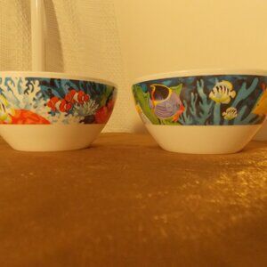 Bowls /Different Creatures of the Sea